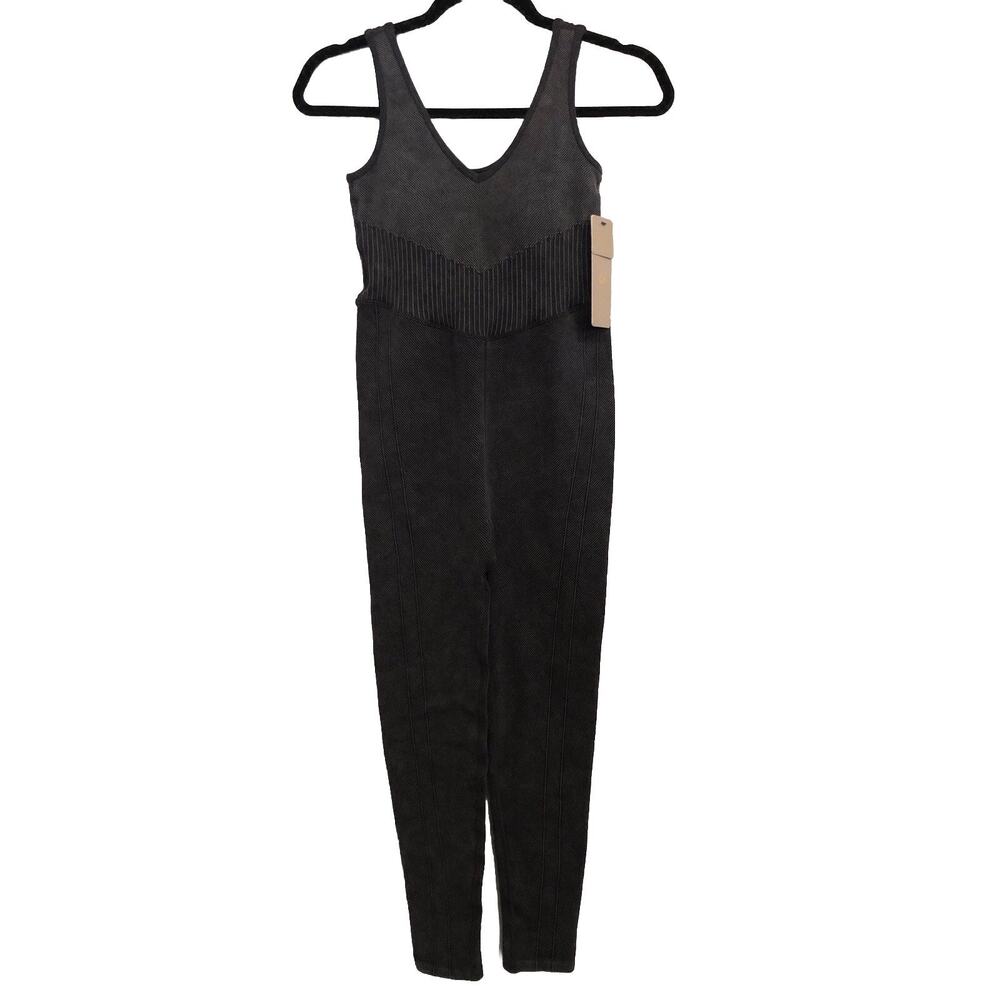 Harmony Balance XS Seamless Sculpted‎ Ribbed Knit Bodysuit Jumpsuit Activewear
